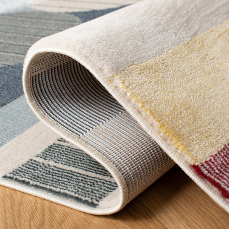 Safavieh Orwell Orw367M Blue/Yellow Rugs.