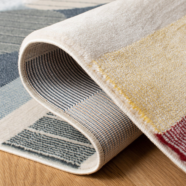 Safavieh Orwell Orw367M Blue/Yellow Rugs.