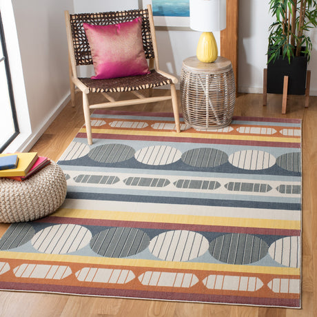 Safavieh Orwell Orw367M Blue/Yellow Rugs.