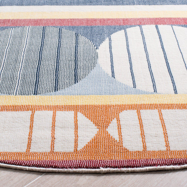 Safavieh Orwell Orw367M Blue/Yellow Rugs.