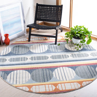 Safavieh Orwell Orw367M Blue/Yellow Area Rug