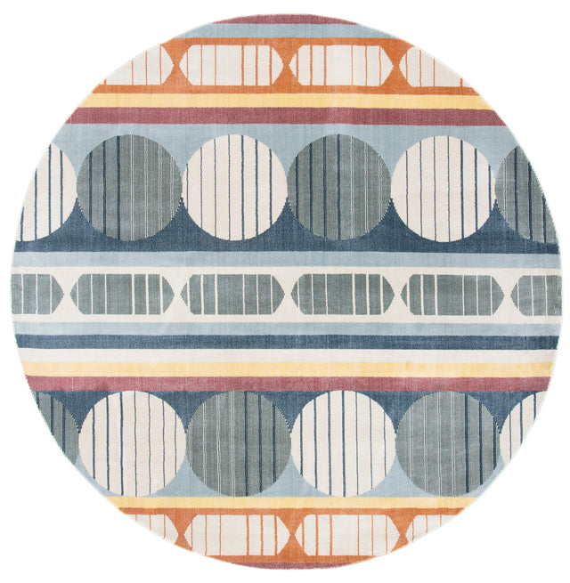 Safavieh Orwell Orw367M Blue/Yellow Rugs.