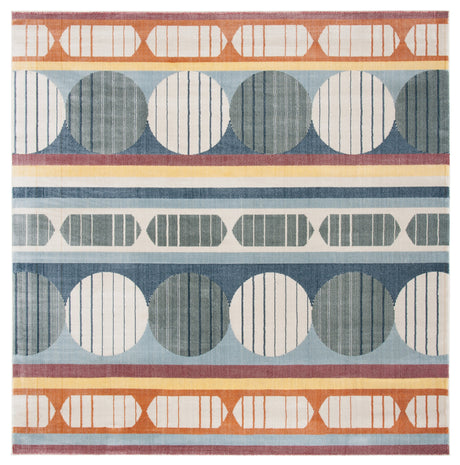 Safavieh Orwell Orw367M Blue/Yellow Rugs.