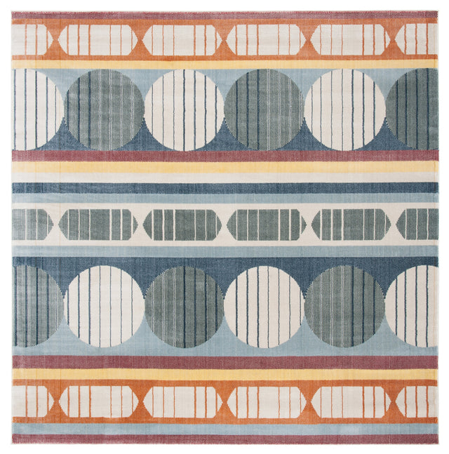 Safavieh Orwell Orw367M Blue/Yellow Rugs.
