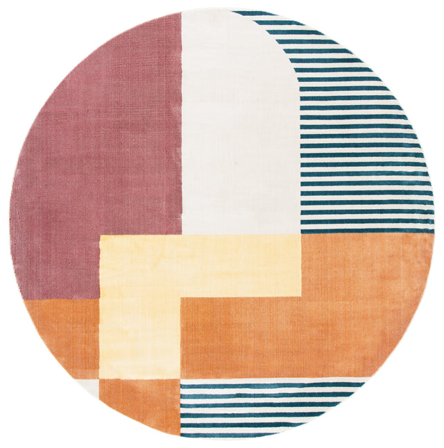 Safavieh Orwell Orw368P Rust/Yellow Rugs.