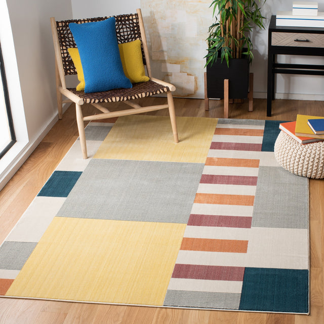 Safavieh Orwell Orw369B Beige/Yellow Rugs.