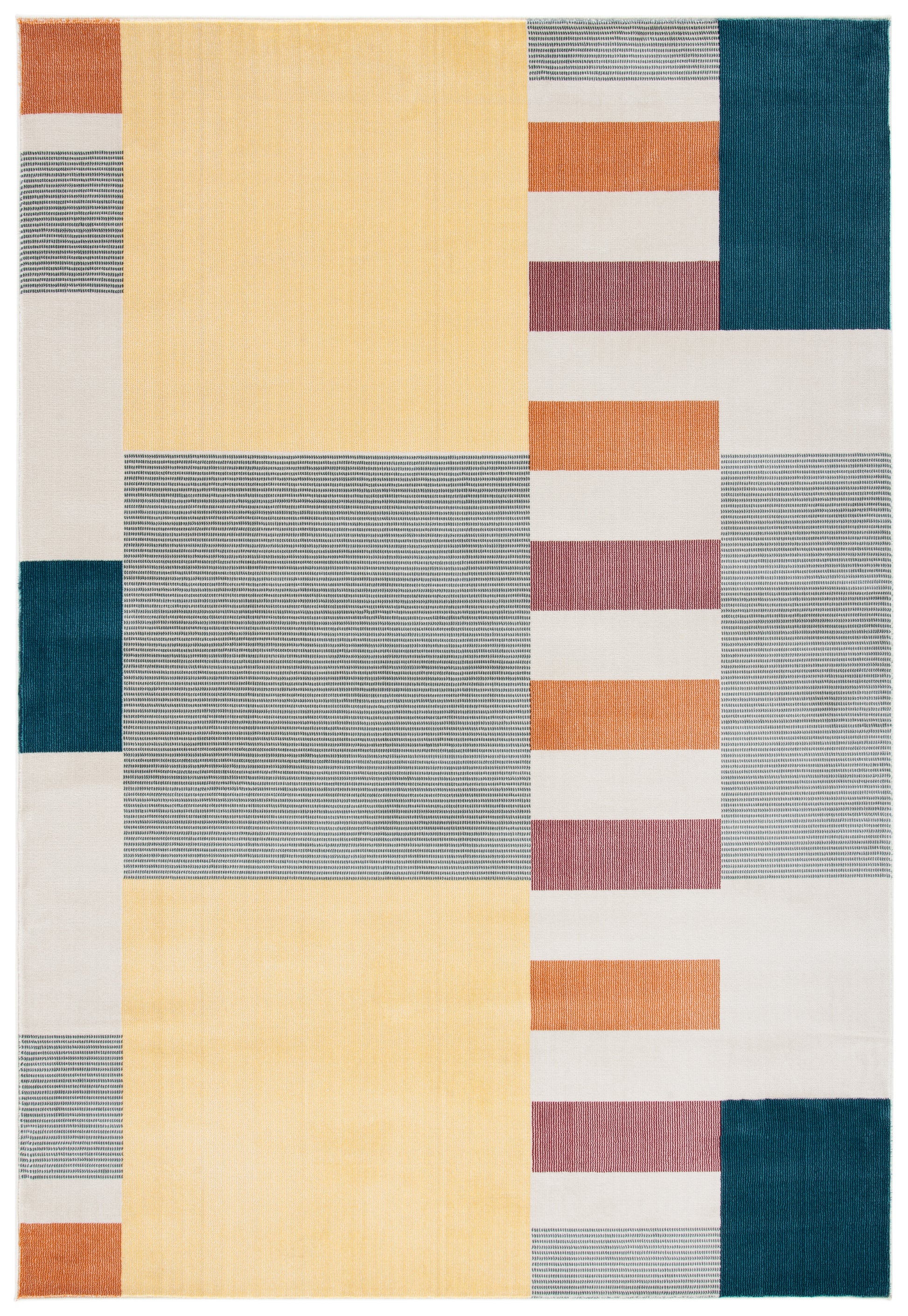 Safavieh Orwell Orw369B Beige/Yellow Area Rug