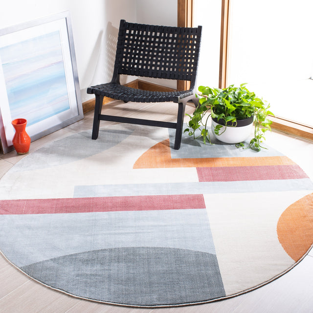 Safavieh Orwell Orw370A Ivory/Blue Rugs.