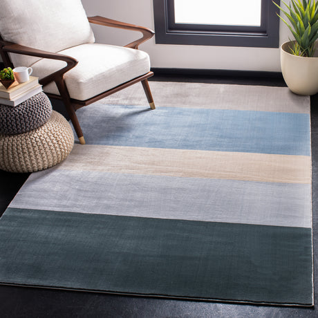 Safavieh Orwell Orw394N Blue/Grey Rug.