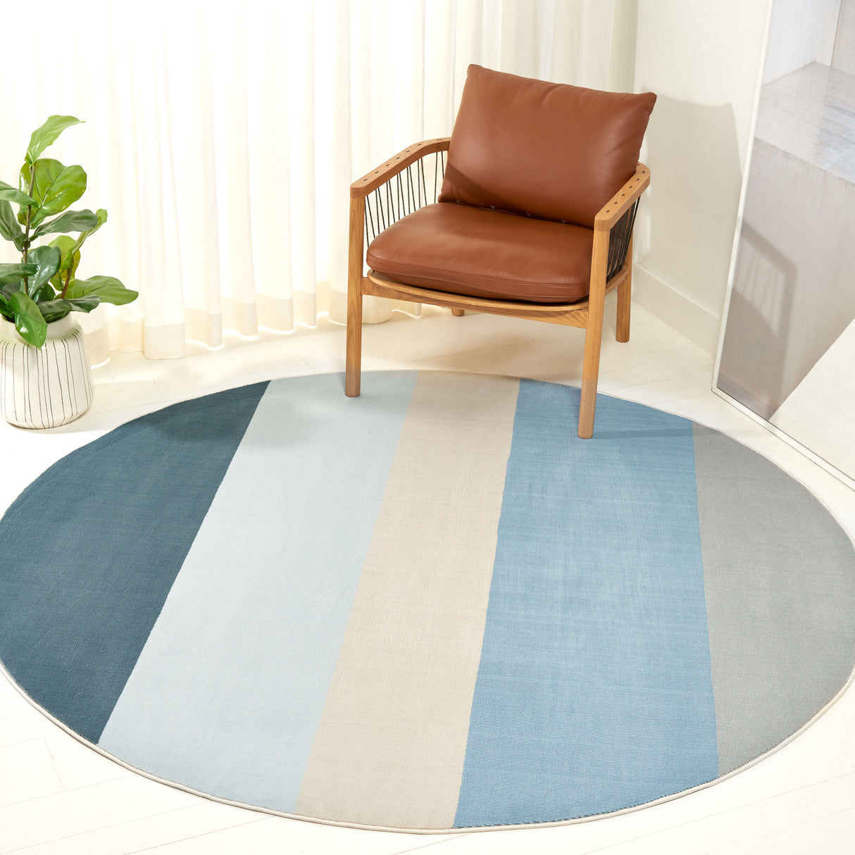Safavieh Orwell Orw394N Blue/Grey Rug.