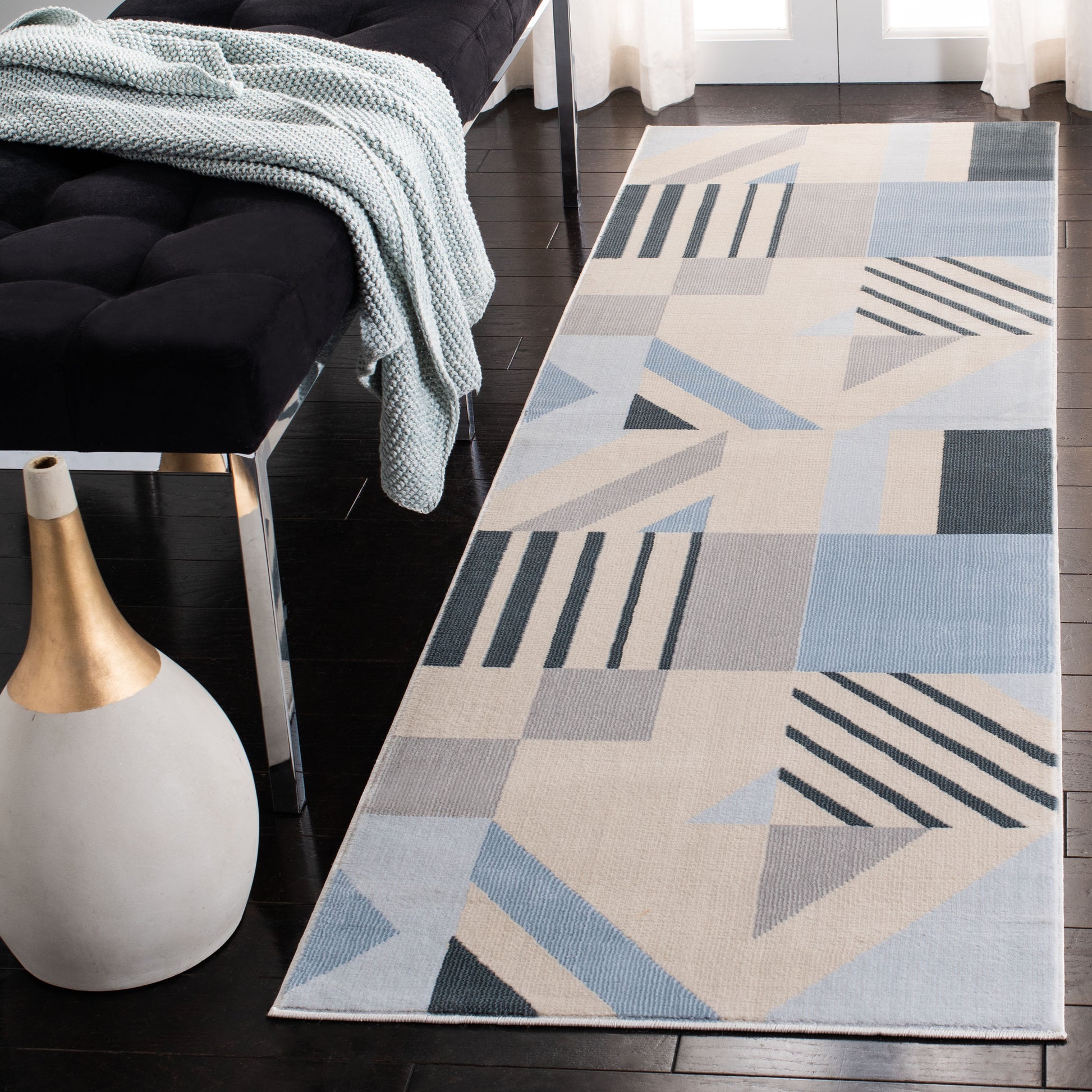 Safavieh Orwell Orw396B Beige/Blue Area Rug