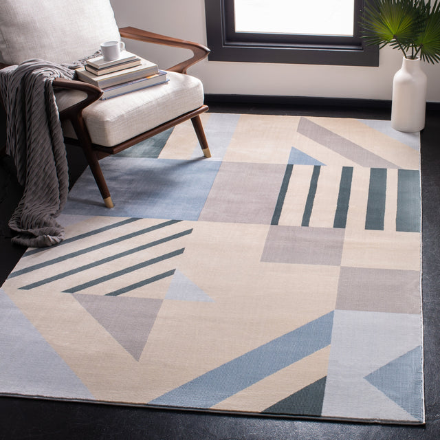 Safavieh Orwell Orw396B Beige/Blue Rug.