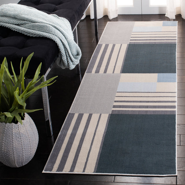 Safavieh Orwell Orw397H Charcoal/Beige Rug.