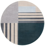 Safavieh Orwell Orw397H Charcoal/Beige Rug.