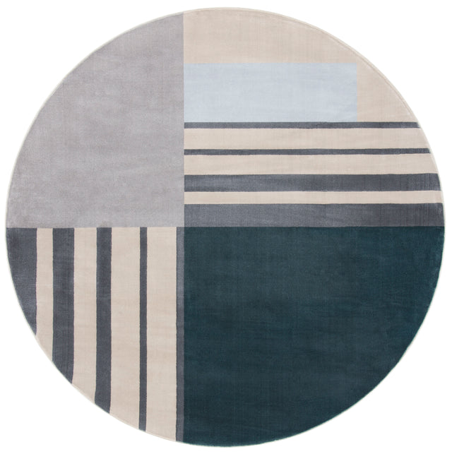 Safavieh Orwell Orw397H Charcoal/Beige Rug.