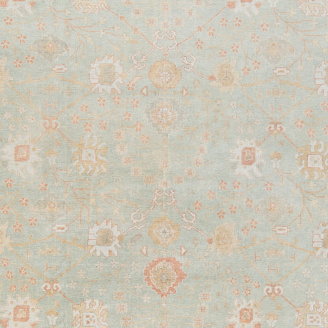 Safavieh Oushak Osh117B Dark Green/Light Green Rug.