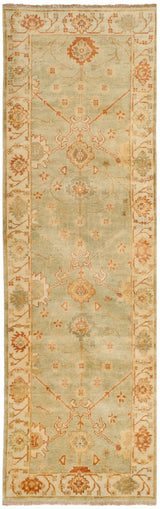 Safavieh Oushak Osh117B Dark Green/Light Green Rug.