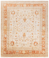 Safavieh Oushak Osh122A Ivory/Rust Rug.