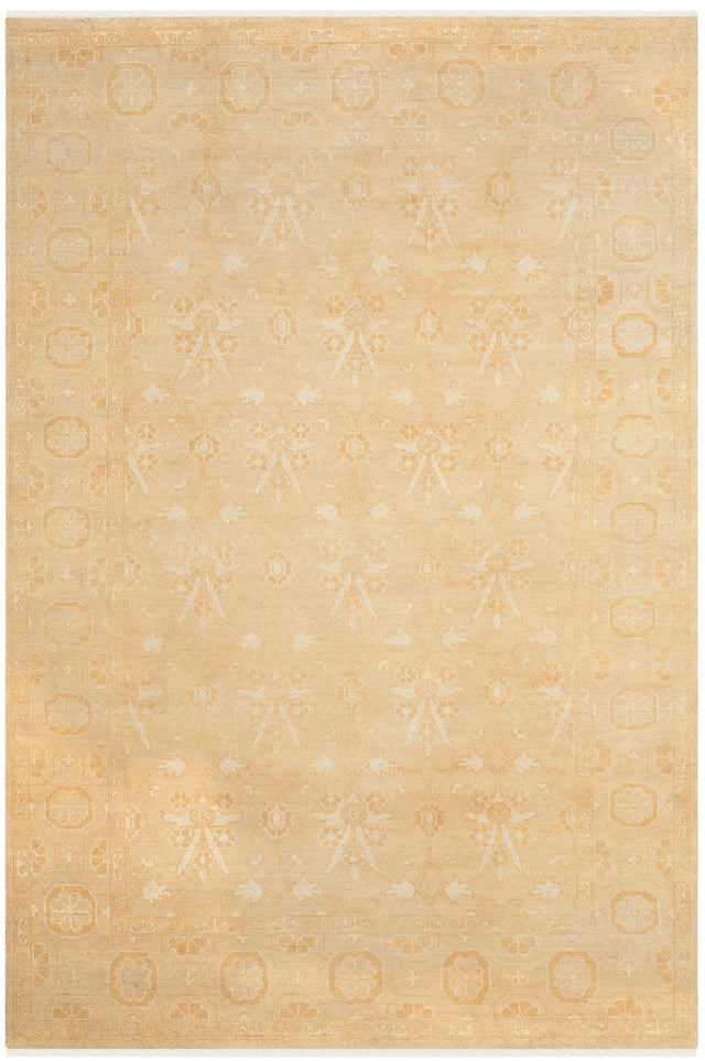 Safavieh Oushak Osh832A Gold Rug.