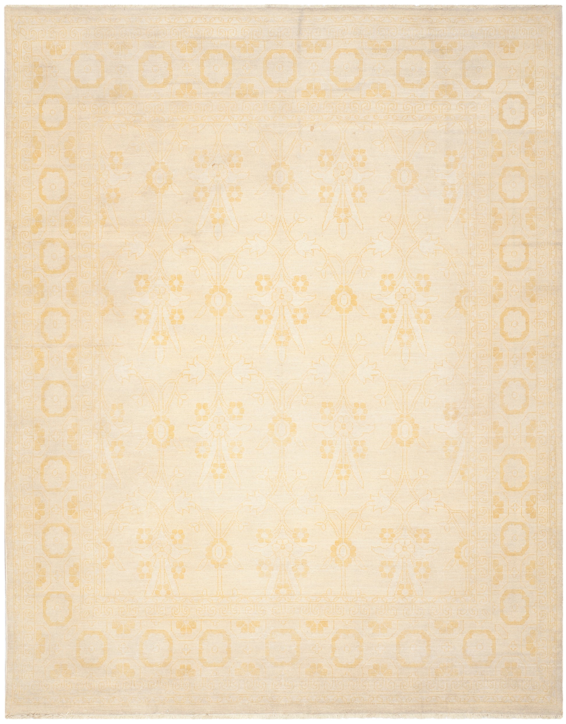 Safavieh Oushak Osh832A Gold Area Rug