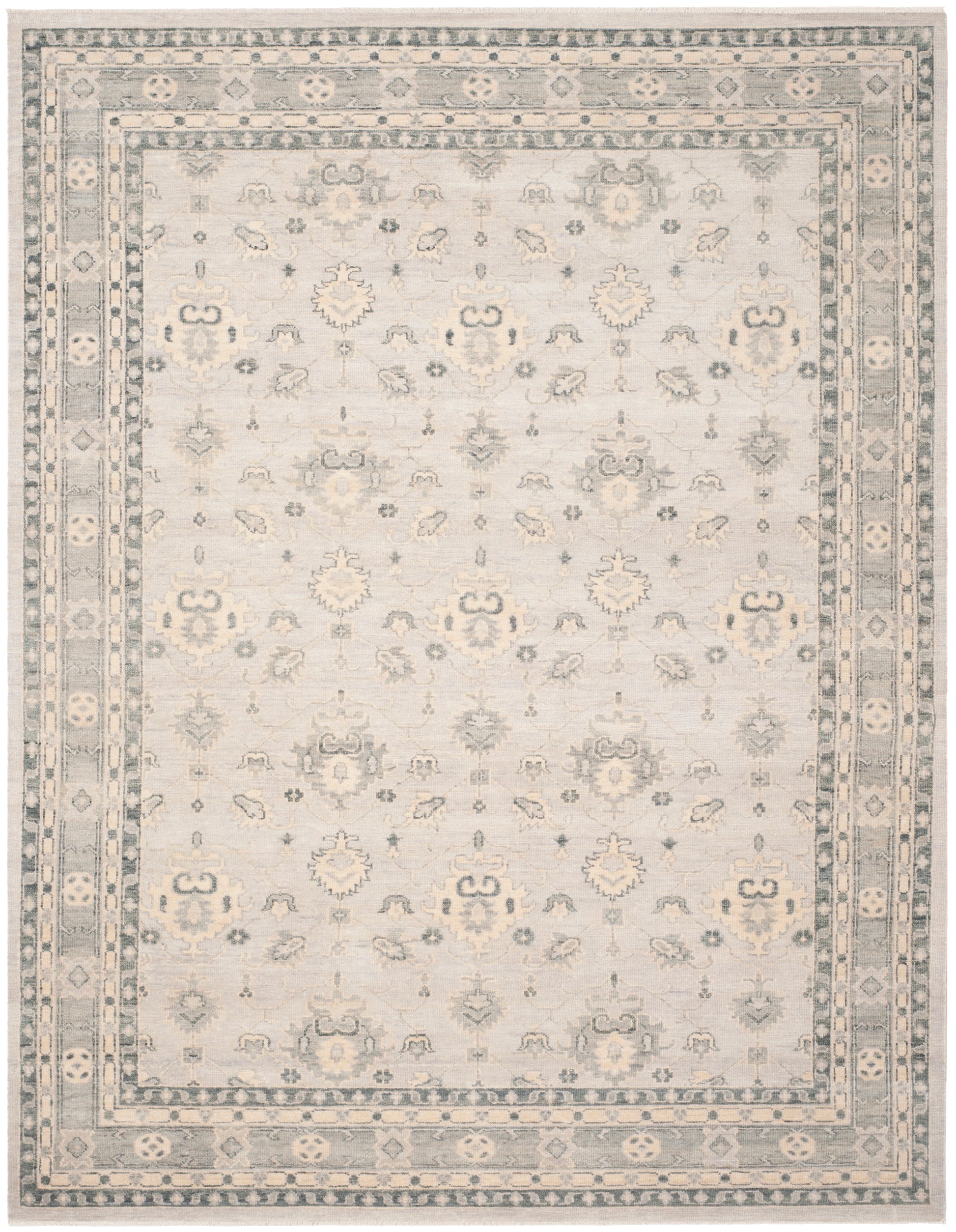 Safavieh Oushak Osh838A Silver Area Rug