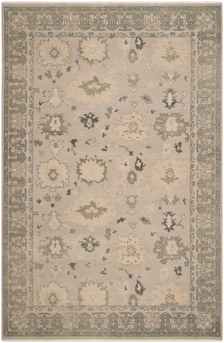 Safavieh Oushak Osh889A Silver/Grey Rug.