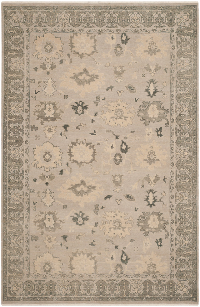 Safavieh Oushak Osh889A Silver/Grey Rug.