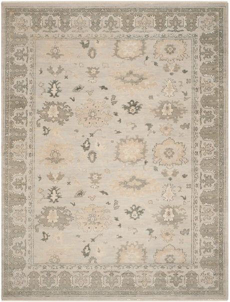 Safavieh Oushak Osh889A Silver/Grey Rug.
