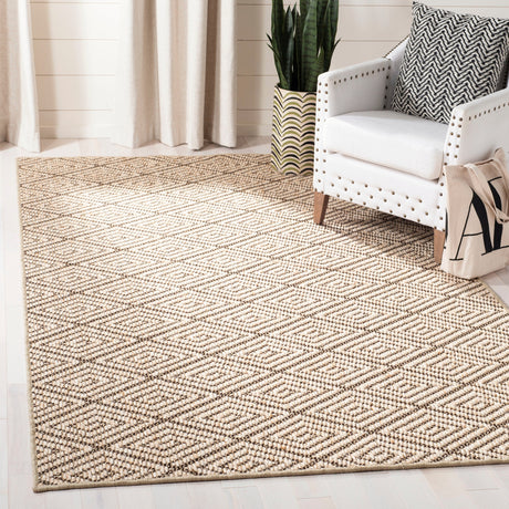 Safavieh Palm Beach Pab360B Beige/Brown Rug.