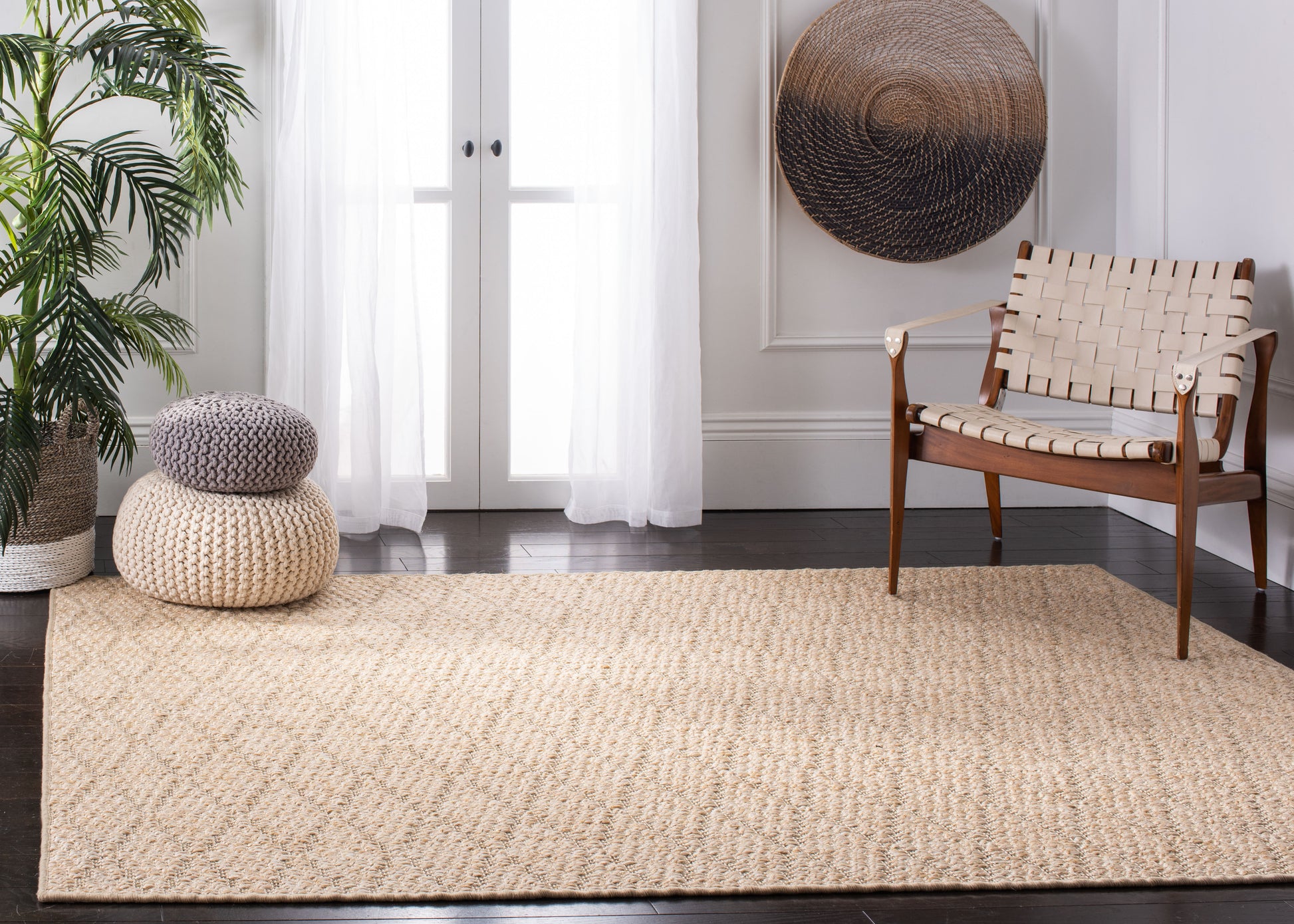 Safavieh Palm Beach Pab361A Beige/Beige Area Rug