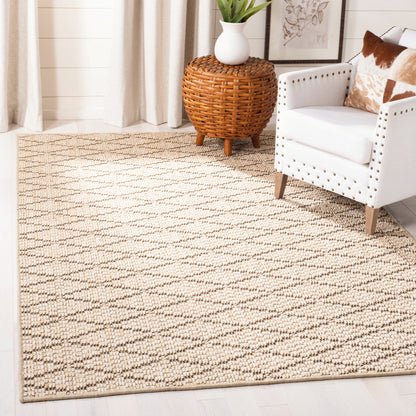 Safavieh Palm Beach Pab361B Beige/Brown Area Rug