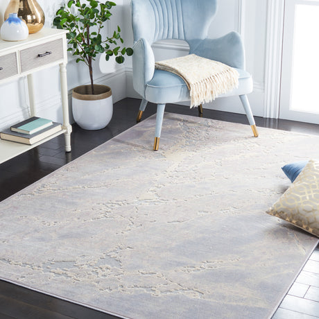 Safavieh Paradise Par884 Light Grey/Blush Pink Rug.
