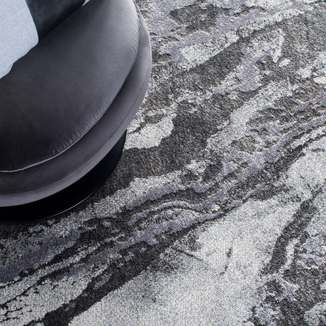 Safavieh Pacific Pfc865G Dark Grey/Light Grey Rug.