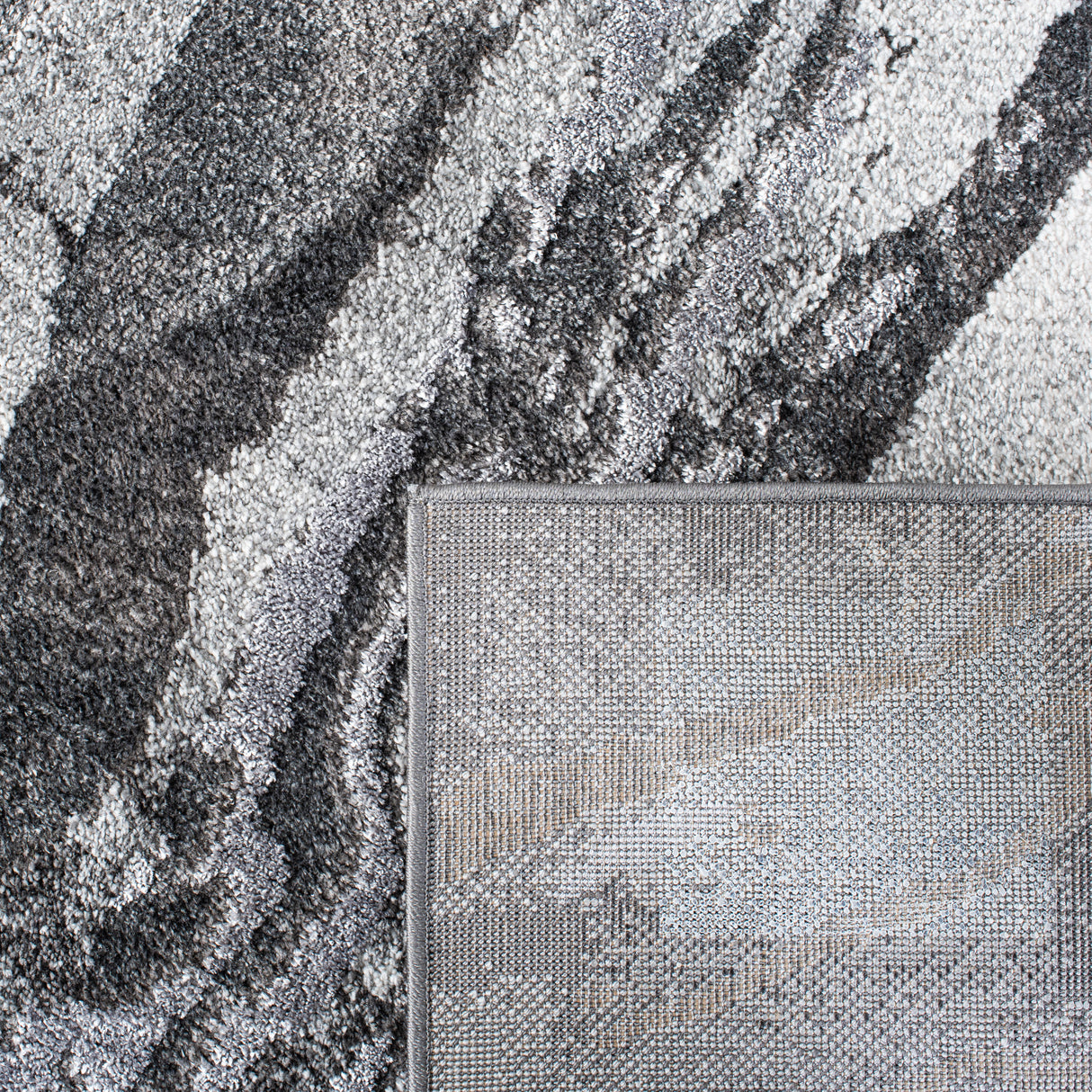 Safavieh Pacific Pfc865G Dark Grey/Light Grey Rug.