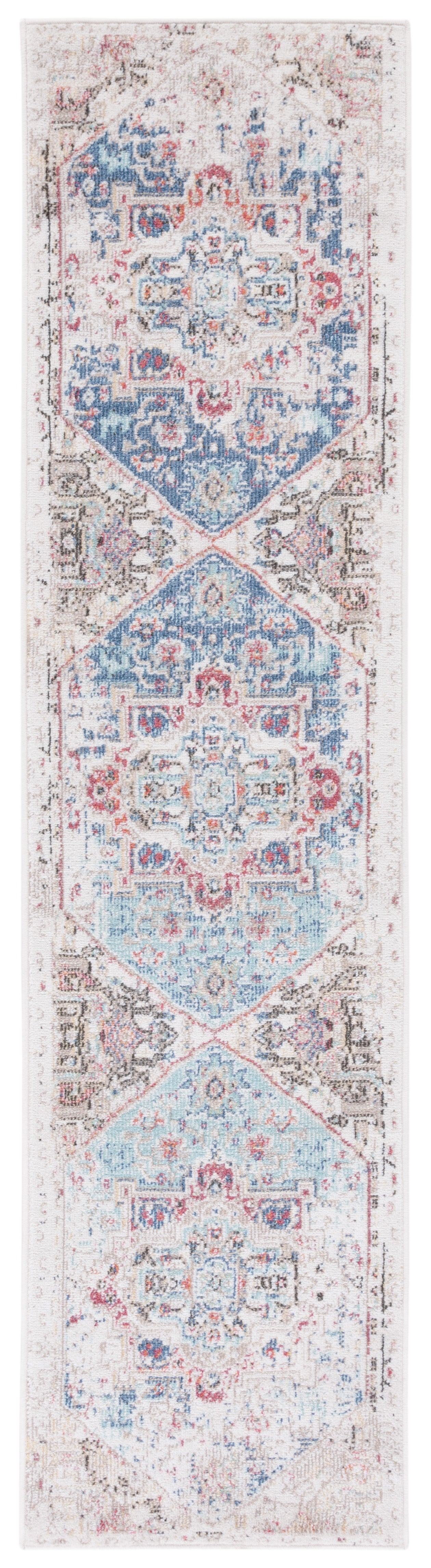 Safavieh Phoenix Phx521M Ivory/Blue Area Rug