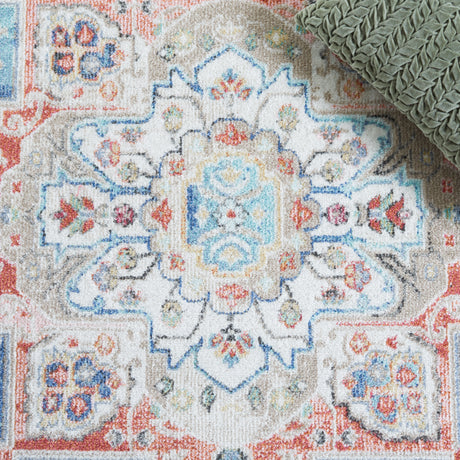Safavieh Phoenix Phx521M Ivory/Blue Rug.