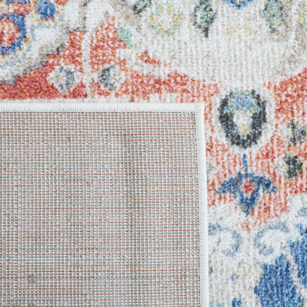 Safavieh Phoenix Phx521M Ivory/Blue Rug.