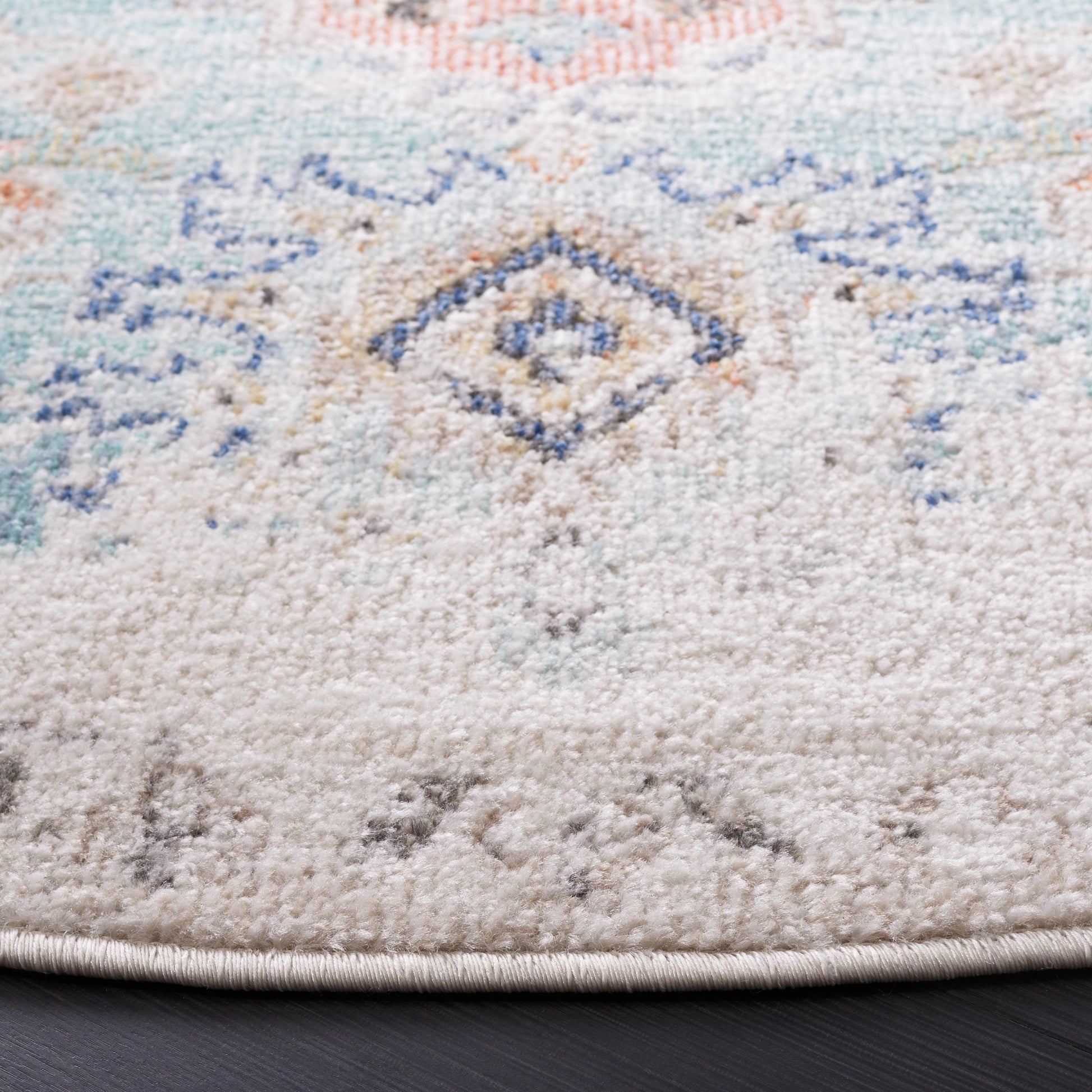 Safavieh Phoenix Phx521M Ivory/Blue Area Rug