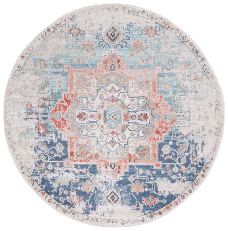 Safavieh Phoenix Phx521M Ivory/Blue Rug.