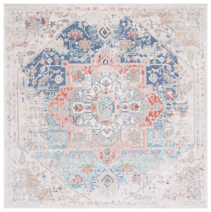 Safavieh Phoenix Phx521M Ivory/Blue Area Rug