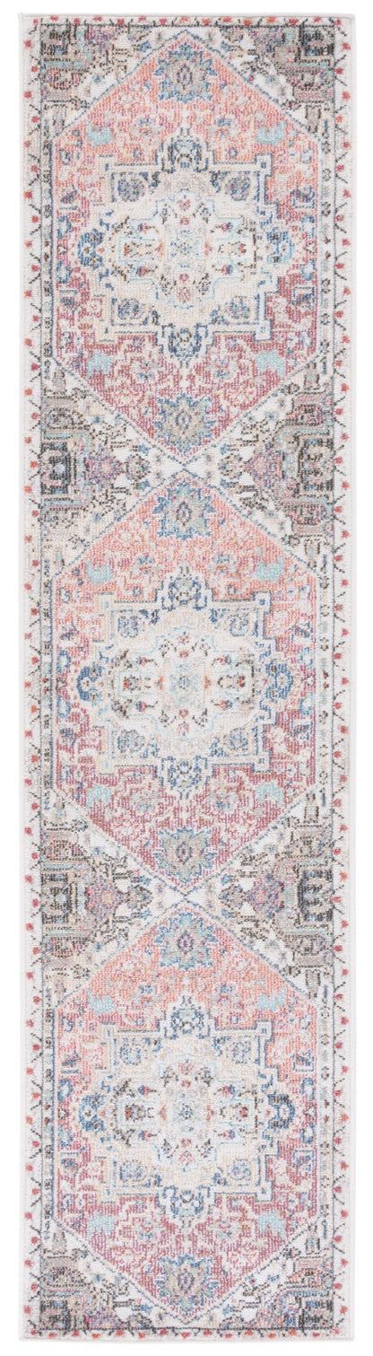 Safavieh Phoenix Phx521P Red/Ivory Area Rug