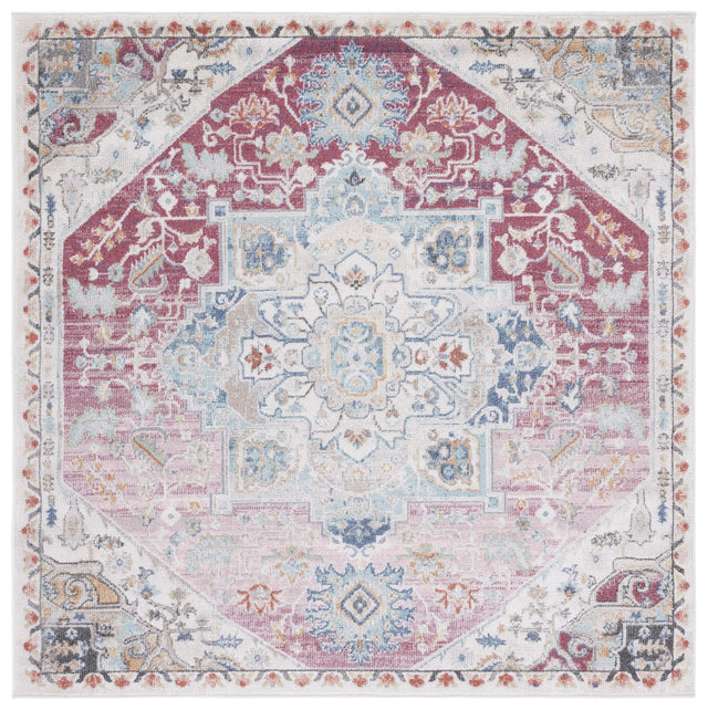 Safavieh Phoenix Phx521P Red/Ivory Rug.