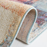 Safavieh Phoenix Phx523Q Rust Blue/Ivory Rug.