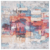 Safavieh Phoenix Phx523Q Rust Blue/Ivory Area Rug