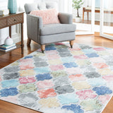 Safavieh Phoenix Phx531D Blue/Red Rug.