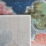 Safavieh Phoenix Phx531D Blue/Red Rug.