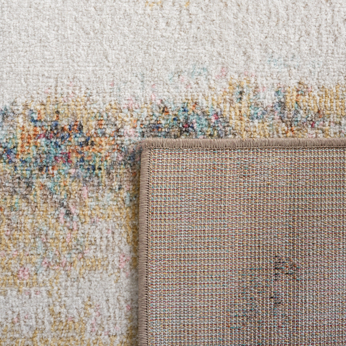 Safavieh Phoenix Phx542Q Rust Blue/Ivory Rug.