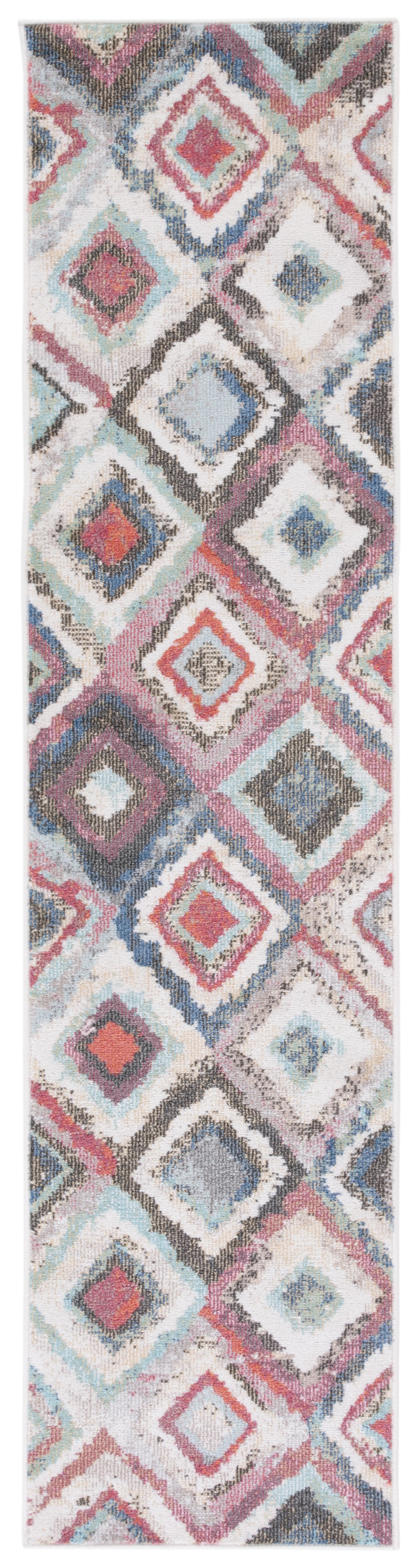 Safavieh Phoenix Phx561D Blue/Red Area Rug