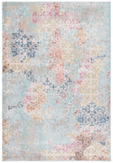 Safavieh Phoenix Phx580M Blue/Rust Rug.