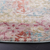 Safavieh Phoenix Phx580M Blue/Rust Rug.